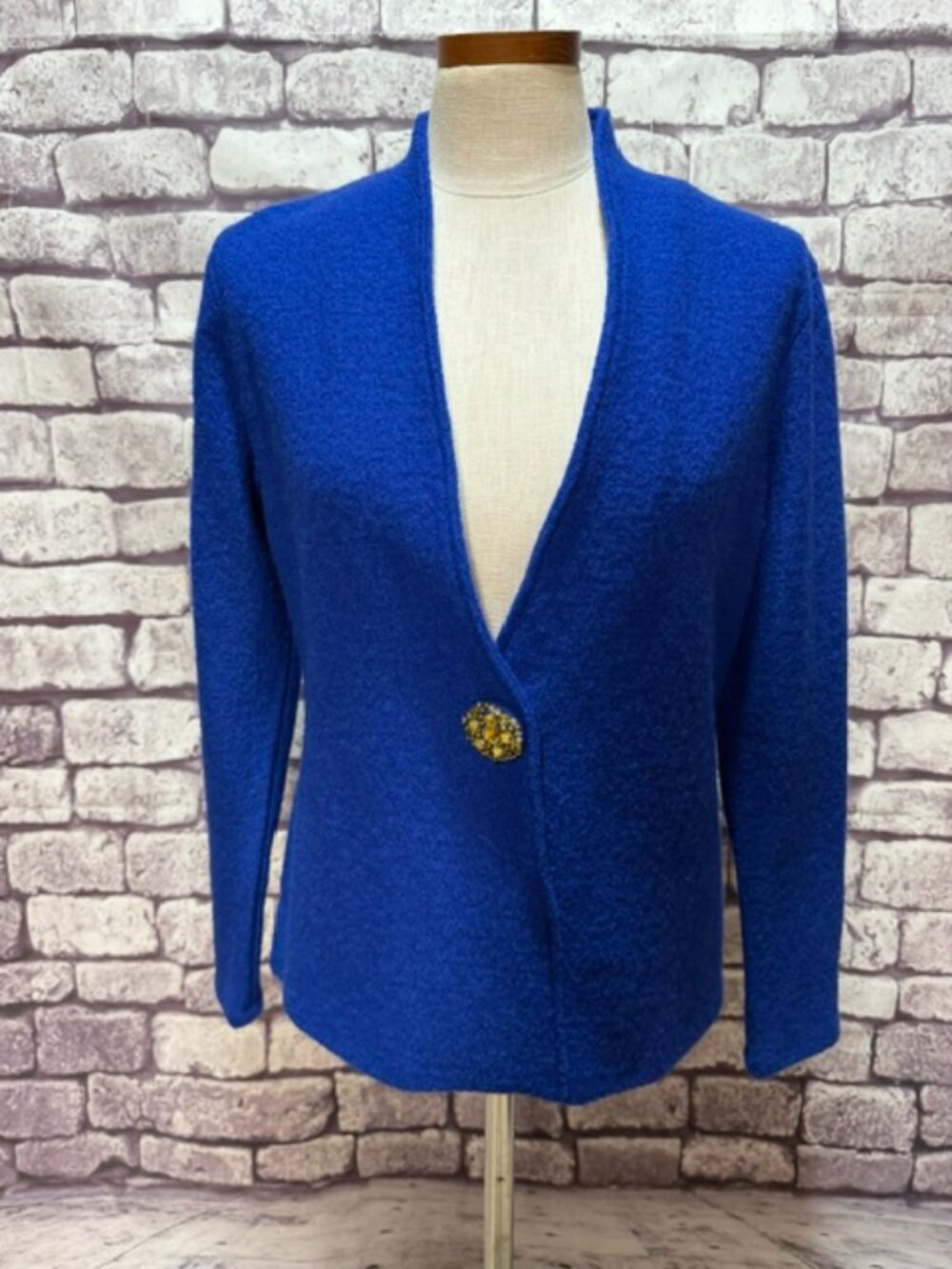 Jones New York NWT Blue Wool Jacket Size PL